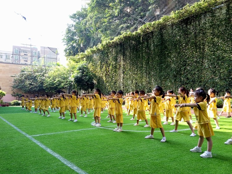 “陽光鍛煉，快樂課間操”—2017-2018年秋季早操展示