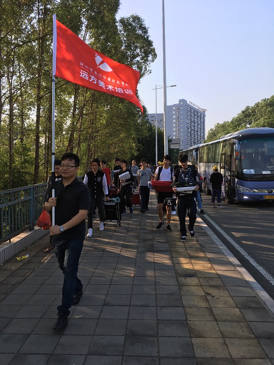 遠方美術中心高三一模考試